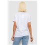 Футболка жіноча з принтом, колір білий, 244R2065 244R2065 AGER фото - Luxbikini
