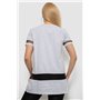 Футболка жіноча з принтом, колір білий, 244R2081 244R2081 AGER фото - Luxbikini