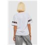 Футболка жіноча з принтом, колір білий, 244R2153-5 244R2153-5 AGER фото - Luxbikini
