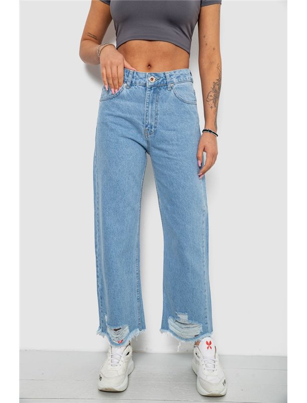 Джинси жіночі, колір блакитний, 244R1465S19 244R1465S19 AGER фото - Luxbikini