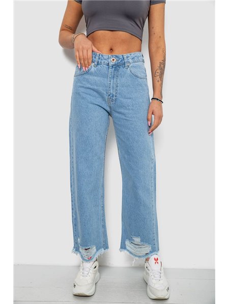 Джинси жіночі, колір блакитний, 244R1465S19 244R1465S19 AGER фото - Luxbikini