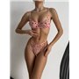 Рожевий спокусливий комплект білизни в червоне сердечко 122781111 Ghazel фото - Luxbikini