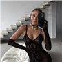 Чорний спокусивий комлект білизни із шнурівкою 154361111 Ghazel фото - Luxbikini