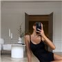 Чорний утягуючий боді із знімними чашками 146741111 Ghazel фото - Luxbikini