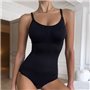 Чорний утягуючий боді із знімними чашками 146741111 Ghazel фото - Luxbikini