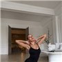 Чорний утягуючий боді із знімними чашками 146741111 Ghazel фото - Luxbikini