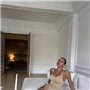 Бежевий утягуючий боді із знімними чашками 146791111 Ghazel фото - Luxbikini