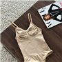 Бежевий коригуючий боді 147431111 Ghazel фото - Luxbikini
