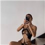 Еротичний боді з шкіряними вставками 115851111 Ghazel фото - Luxbikini