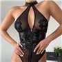 Еротичний латексний боді в чорному кольорі 606011111 Ghazel фото - Luxbikini