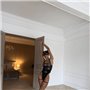 Еротичний латексний боді в чорному кольорі з кільцями 144691111 Ghazel фото - Luxbikini
