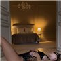 Чорний спокусливий боді з латекснимии вставками 152181111 Ghazel фото - Luxbikini