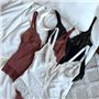 Чорний мереживний боді з утяжкою 155051111 Ghazel фото - Luxbikini