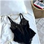 Чорний мереживний боді з утяжкою 155051111 Ghazel фото - Luxbikini
