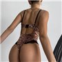 Спокусливий леопардовий боді з мереживом 112281111 Ghazel фото - Luxbikini