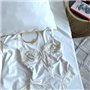 Білий мереживний боді з утяжкою 153211111 Ghazel фото - Luxbikini