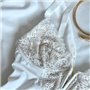 Білий мереживний боді з утяжкою 153211111 Ghazel фото - Luxbikini