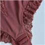 Карамельний мереживний боді з утяжкою 153281111 Ghazel фото - Luxbikini