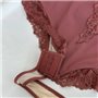 Карамельний мереживний боді з утяжкою 153281111 Ghazel фото - Luxbikini
