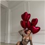Грайливе, зухвале боді чорного кольору в сітку 121401111 Ghazel фото - Luxbikini