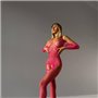 Жіночий бодістокінг сітка рожевий 306111111 Ghazel фото - Luxbikini