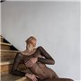 Чорний еротичний бодістокінг в сітку 114261111 Ghazel фото - Luxbikini