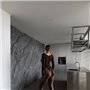 Бодістокінг чорний 154191111 Ghazel фото - Luxbikini