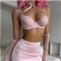 Жіноча білизна рожева 155911111 Ghazel фото - Luxbikini