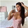 Жіноча білизна рожева стрічка 141931111 Ghazel фото - Luxbikini