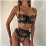 Жіноча білизна чорна DO3754 140931111 Ghazel фото - Luxbikini