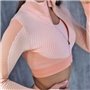 Найзручніший фітнес костюм: лосини+топ+рашгард 842411111 Ghazel фото - Luxbikini