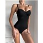 Чорний боді з ефектом утяжки корегуючи білизна 112091111 Ghazel фото - Luxbikini