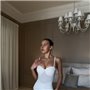 Білий боді з ефектом утяжки корегуюча білизна 150251111 Ghazel фото - Luxbikini