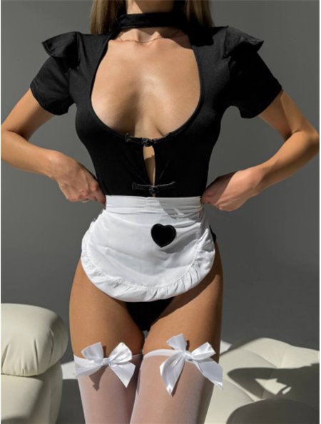Спокусливий костюм офіціантки для рольових ігор 105801111 Ghazel фото - Luxbikini