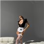 Спокусливий костюм офіціантки для рольових ігор 105801111 Ghazel фото - Luxbikini