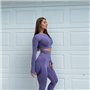 Ефектний безшовний фітнес костюм: лосини + рашгард 843011111 Ghazel фото - Luxbikini