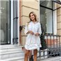 Неймовірний костюм з льону в білому кольорі 985211111 Ghazel фото - Luxbikini