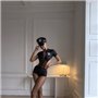 Сексуальний чорний костюм Police з елементами БДСМ 147091111 Ghazel фото - Luxbikini