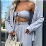 Костюм трійка 929011111 Ghazel фото - Luxbikini
