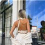 Красивий та зручний мусліновий костюм трійка в квітковий принт 991311111 Ghazel фото - Luxbikini