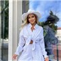 Красивий та зручний мусліновий костюм трійка в квітковий принт 991911111 Ghazel фото - Luxbikini