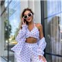 Красивий та зручний мусліновий костюм трійка 993111111 Ghazel фото - Luxbikini