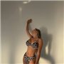 Жіночий купальник роздільний леопардовий 140391111 Ghazel фото - Luxbikini