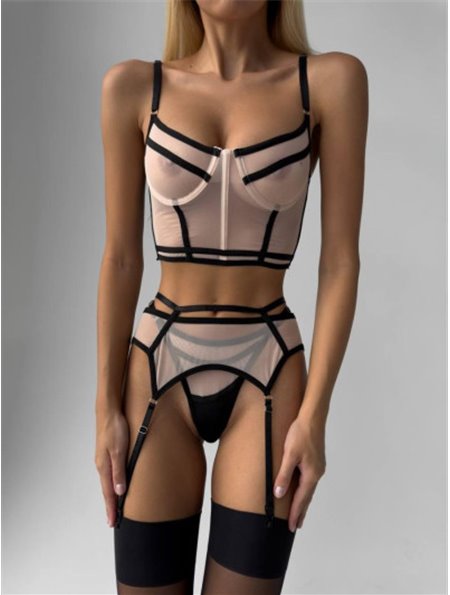 Нижня білизна з корсетом 843811111 Ghazel фото - Luxbikini