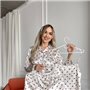 Костюм-піжама четвірка з ніжного шовку 127861111 Ghazel фото - Luxbikini