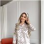 Костюм-піжама четвірка з ніжного шовку 127861111 Ghazel фото - Luxbikini