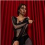 Прозора еротична чорна міні сукня з сітки 260411111 Ghazel фото - Luxbikini