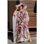 Розкішна шовкова довга сукня-туніка біла PLUS SIZE 477111111 Ghazel фото - Luxbikini