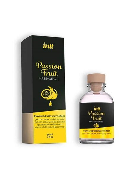 Съедобный массажный гель для интимных зон Intt PASSION FRUIT, 30 мл