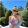 Розкішна пляжна сорочка в блакитному кольорі 192011111 Ghazel фото - Luxbikini